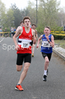 Boys and girls under-15s road race, 2019 Elswick Harirers Good Friday Road Relay, Newburn, Newcastle. Photo:  David T. Hewitson/Sports for All Pics